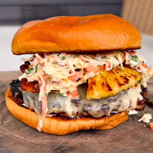 MANGO HABANERO BRAT-BEEF BURGERS🥭🔥