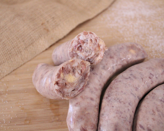 Pork Brat Bacon Cheddar