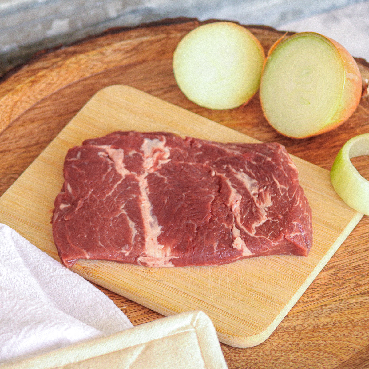Organic Grass Fed Flat Iron Steak