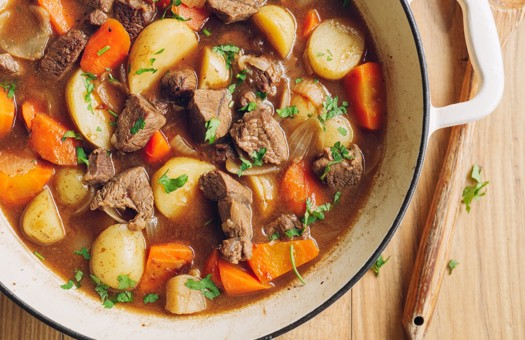 Hearty Beef Stew with Root Vegetables