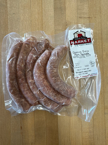 Pork Country Sausage Breakfast Links