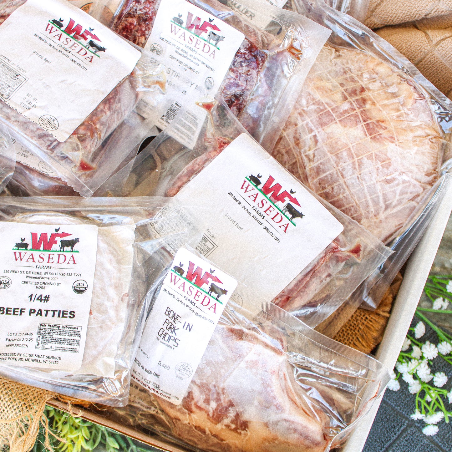 Waseda Family Box – Small (Organic Mixed Meat Box)