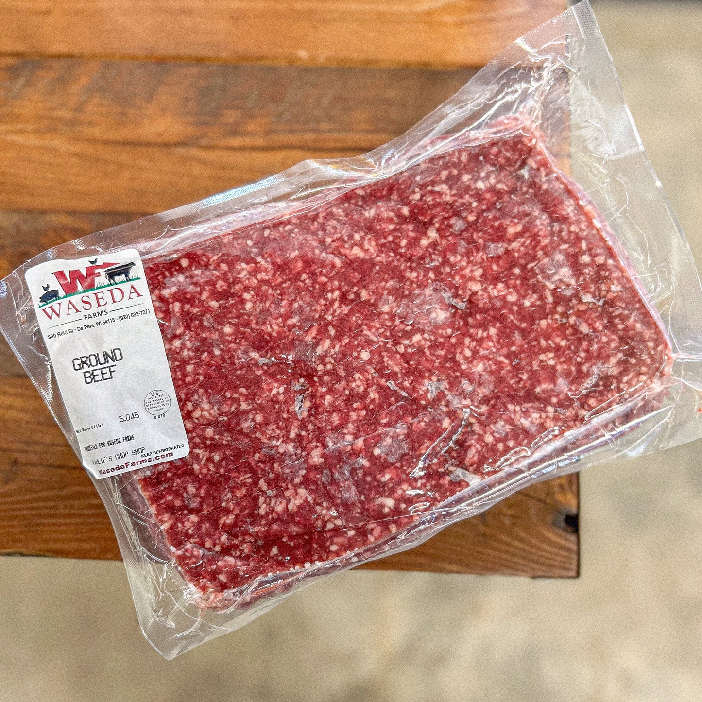 Organic Beef Ground 5 lb