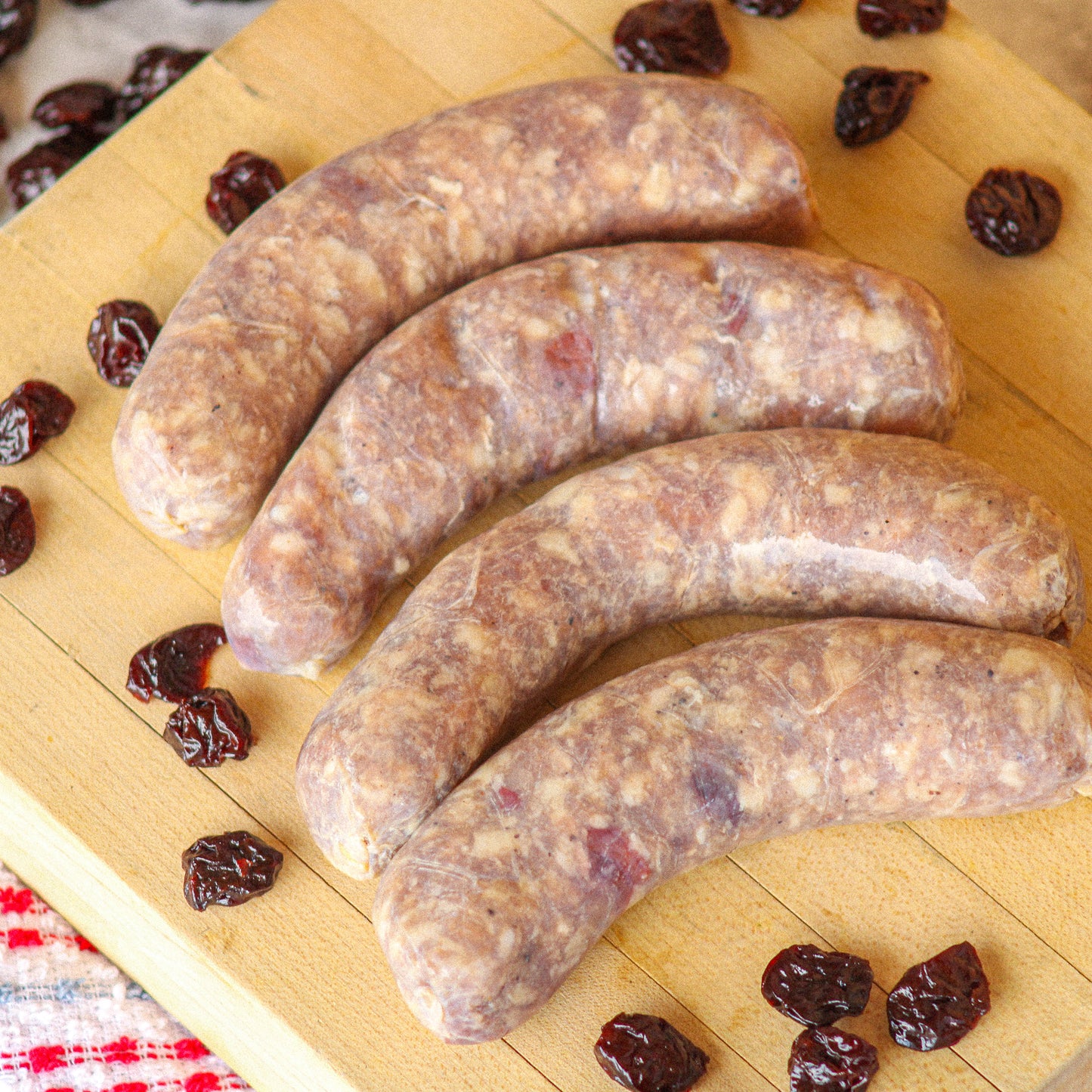Pork Brat Door County Cherry