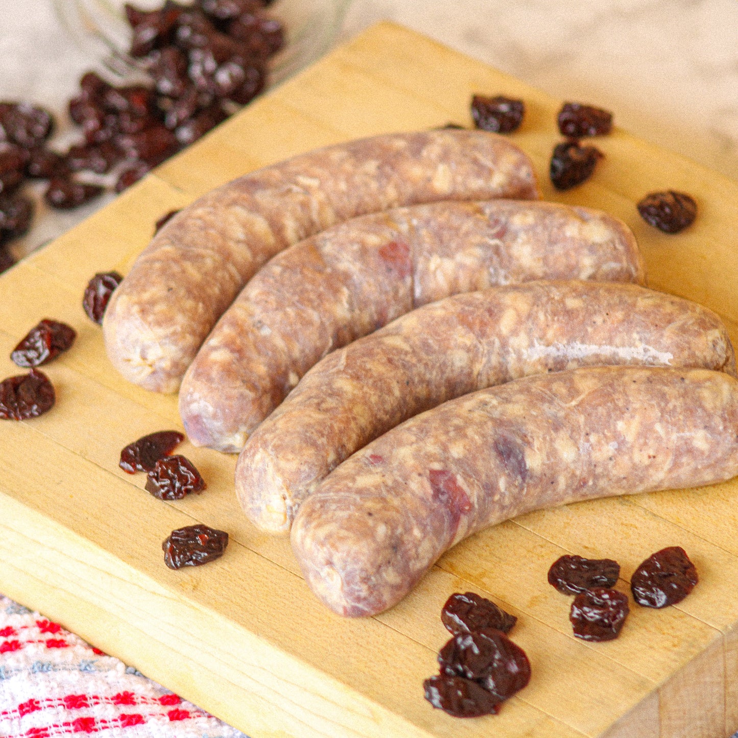 Pork Brat Door County Cherry