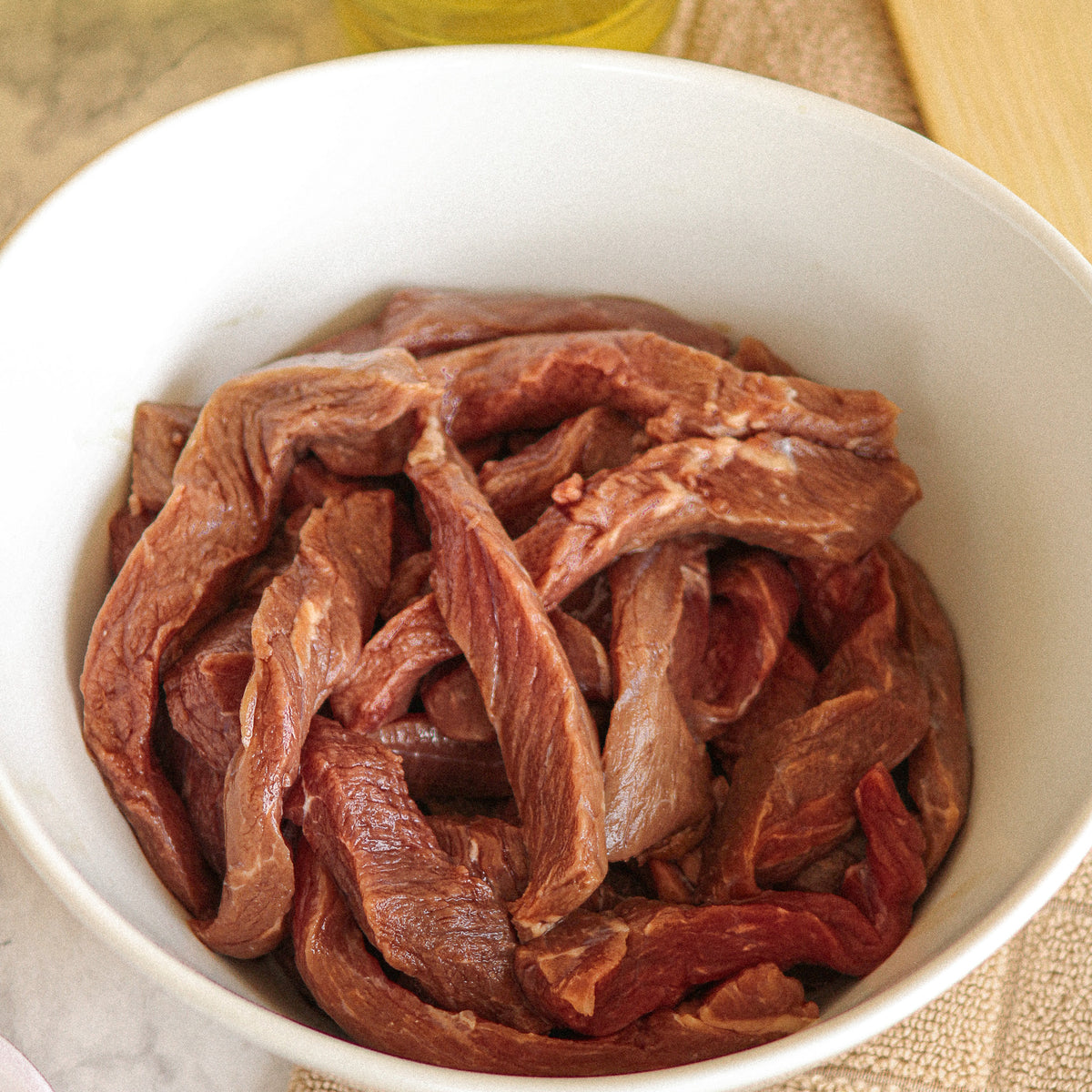 Grass Fed Stir Fry Meat