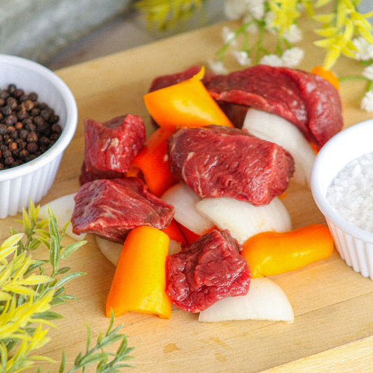 Organic Grass Fed Steak Kabob