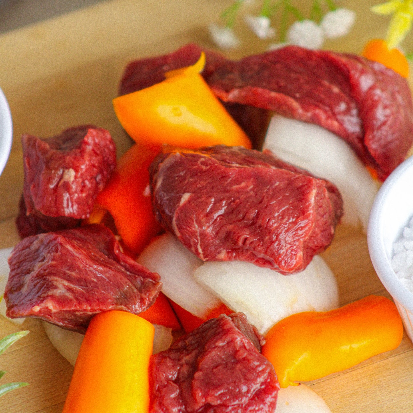 Organic Grass Fed Steak Kabob