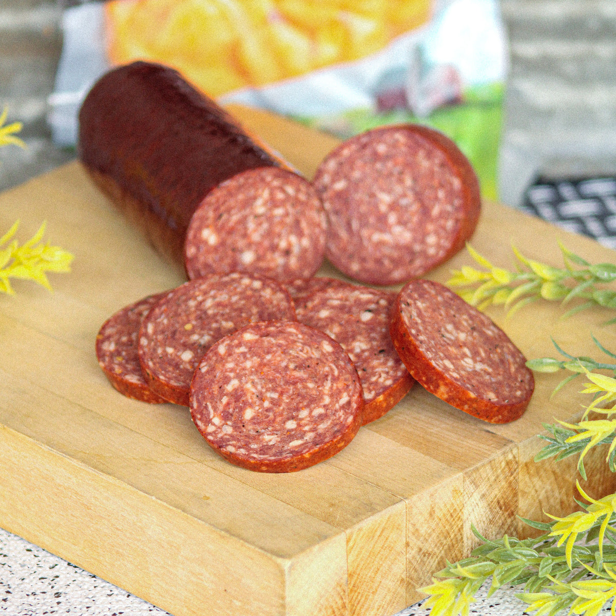 Organic Grass Fed Summer Sausage
