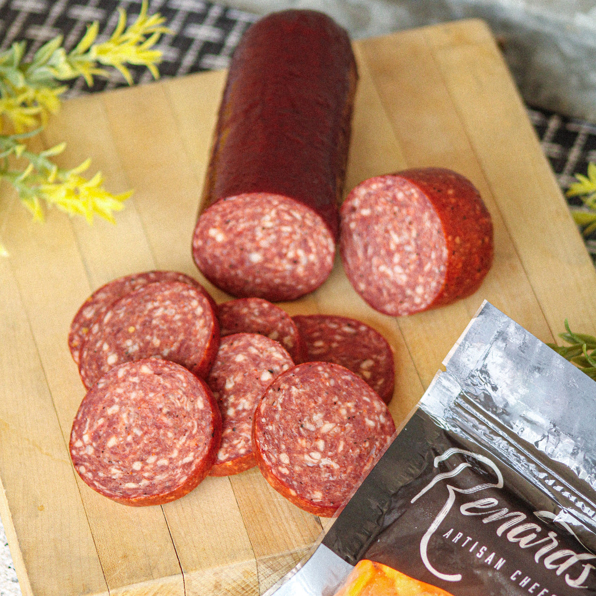 Organic Grass Fed Summer Sausage