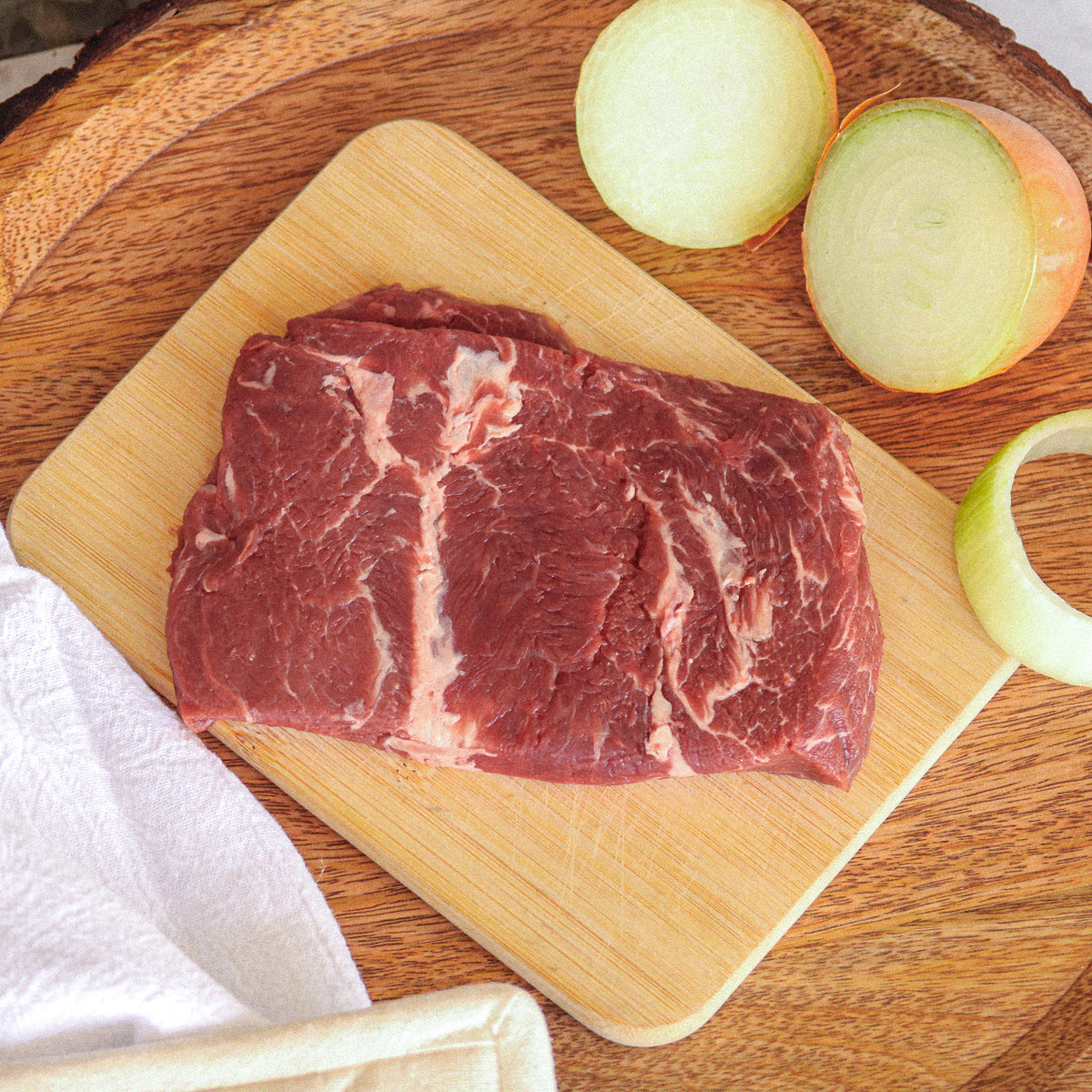 Organic Grass Fed Flat Iron Steak