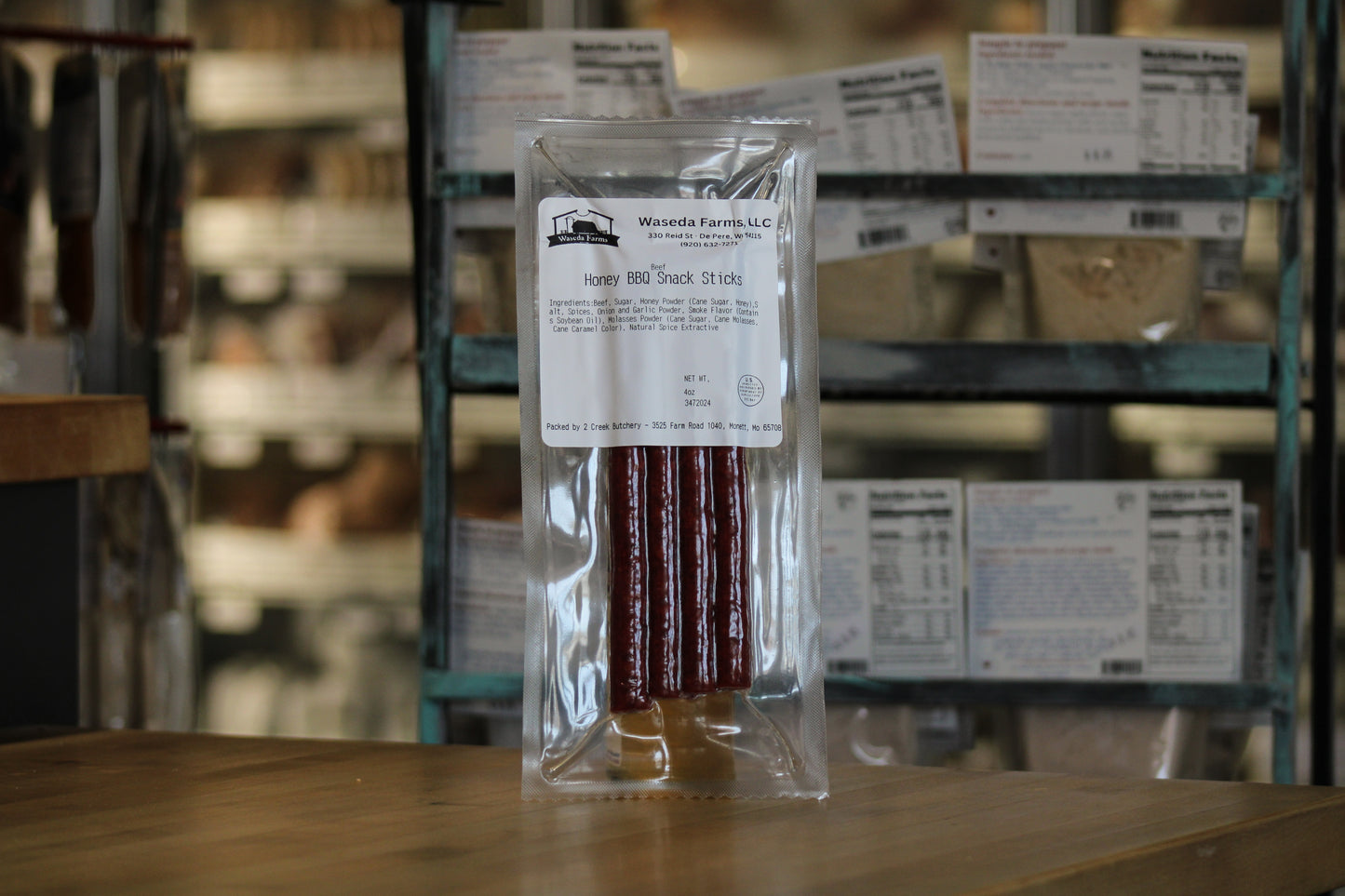 Honey BBQ Beef Sticks
